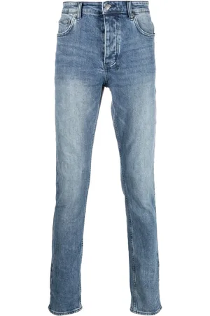 KSUBI Mid-rise slim-fit jeans