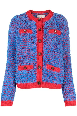 Tory Burch Ruffled button-up cardigan