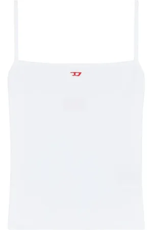 Diesel T-Hop-D logo-appliqué tank top