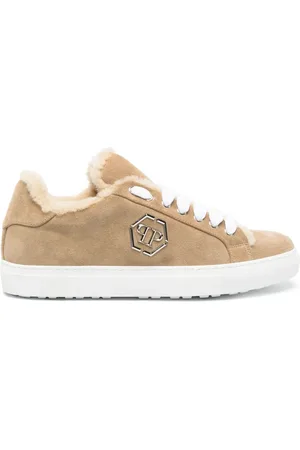 Philipp Plein Shearling low-top sneakers