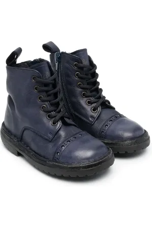 PèPè Lace-up leather boots