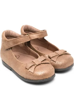 PèPè Bow-detail ballerina shoes