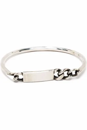 WERKSTATT:MÜNCHEN Plaque chain bracelet