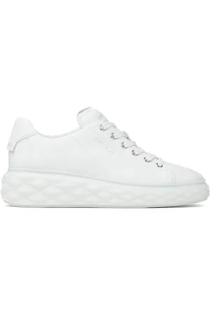 Jimmy Choo Diamond Light Maxi leather sneakers
