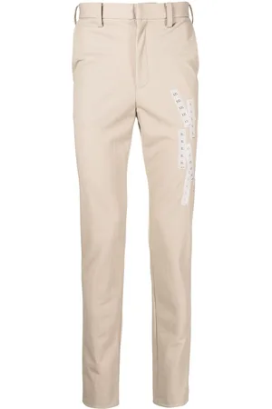 DOUBLET High-waisted straight-leg trousers