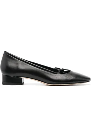 Aeyde Self-tie leather pumps