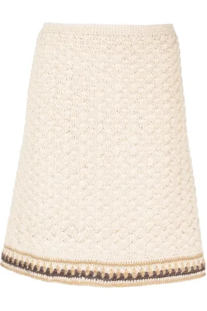 Tory Burch High-waisted knitted skirt