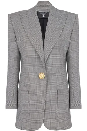 Balmain Single-breasted wool blazer