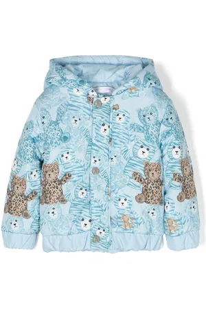 Roberto Cavalli Teddy bear-print padded jacket