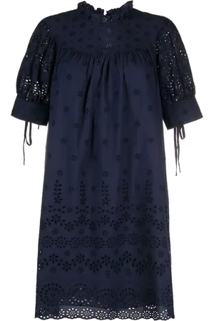 Ralph Lauren Broderie anglaise cotton minidress