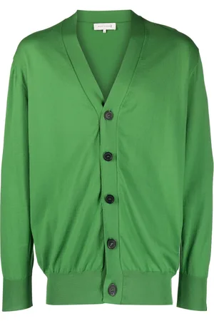 MACKINTOSH V-neck cotton cardigan