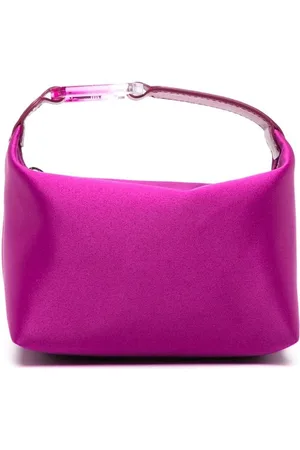 Eera Moon satin top-handle bag