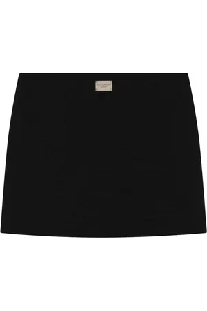 Dolce & Gabbana Logo-plaque mini skirt