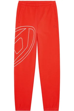 Diesel P-Marky-Megoval-D cotton track pants