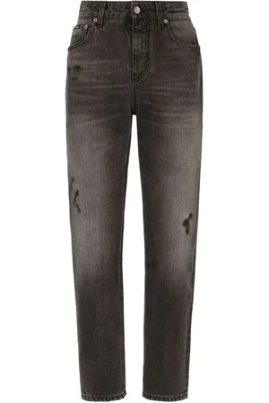 Dolce & Gabbana High-waisted boyfriend jeans
