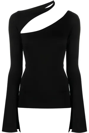 MANURI Sandy cut out-detail blouse