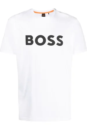 HUGO BOSS Logo-print cotton T-shirt