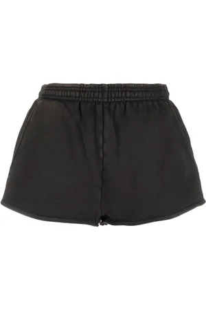 Entire Studios Washed-effect micro shorts