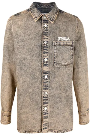 Stella McCartney Logo-print denim shirt