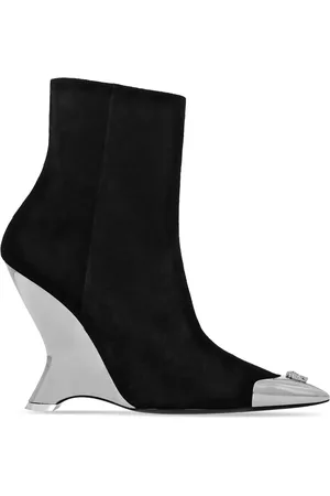 Philipp Plein Pointed-toe suede ankle boots