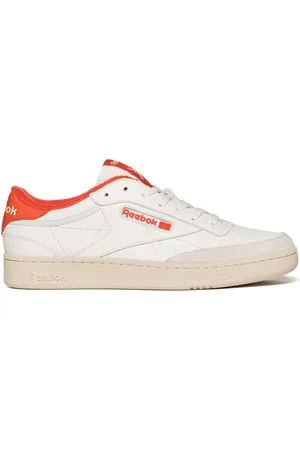 Reebok Club C embossed leather sneakers