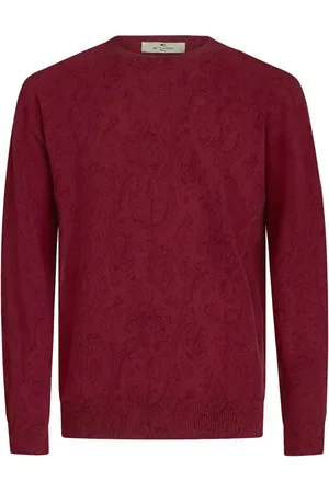 Etro Logo-embroidered wool jumper
