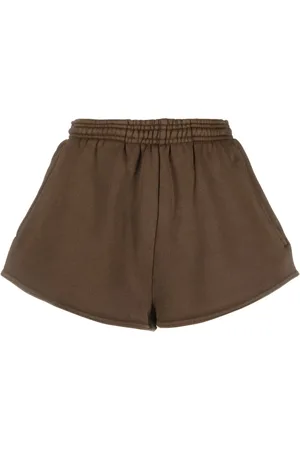 Entire Studios Washed elasticated-waistband shorts