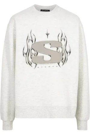 STAMPD Chrome Flame crew-neck sweatshirt