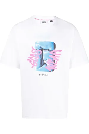 GCDS Logo-print cotton T-shirt