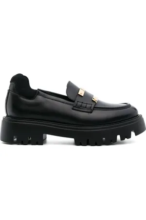 Nº21 45mm logo-plaque chunky-sole loafers