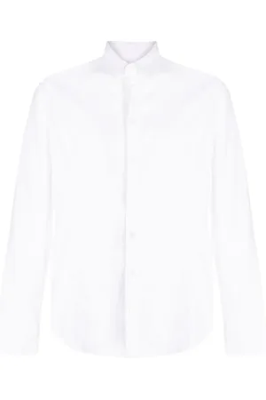 Patrizia Pepe Slim-cut poplin shirt