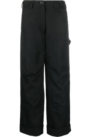 Simone Rocha Virgin wool-blend wide-leg trousers