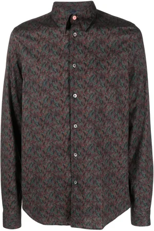 Paul Smith Graphic-print long-sleeve shirt