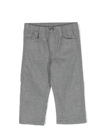 Il gufo Mid-rise straight-leg trousers