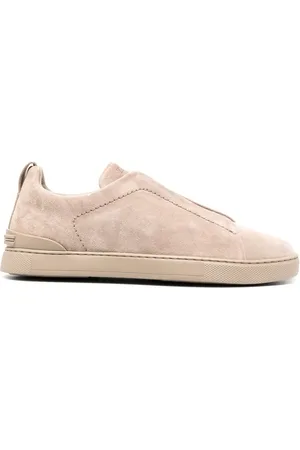 Ermenegildo Zegna Triple Stitch suede sneakers
