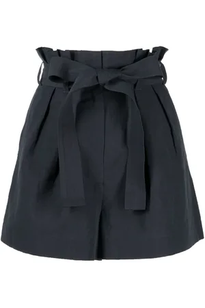 ULLA JOHNSON Abri pleat-detail shorts