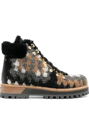 LE SILLA St. Moritz wool ankle boots