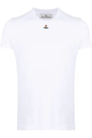 Vivienne Westwood Orb logo-embroidery cotton T-shirt