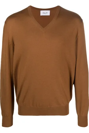 D4.0 V-neck wool sweater