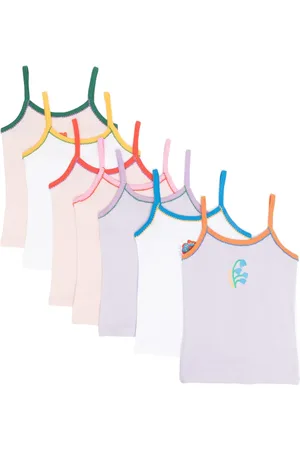 Stella McCartney Cotton tank top (set of seven)