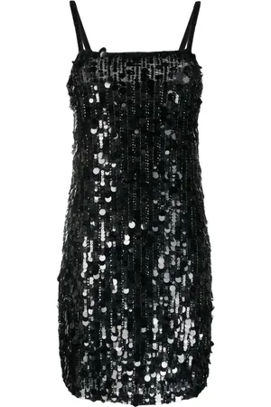P.A.R.O.S.H. Sequined sleeveless minidress