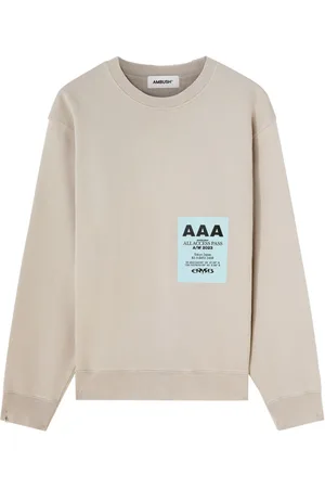 AMBUSH Pass-print cotton sweatshirt