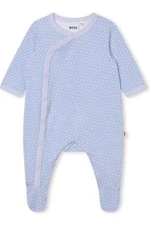 HUGO BOSS Graphic-print cotton pyjama