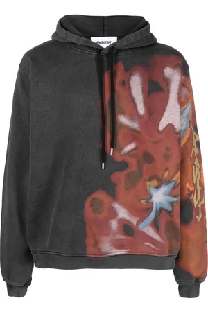 AMBUSH Graphic-print cotton hoodie