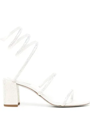 RENE CAOVILLA Cleo 80mm crystal-embellished sandals