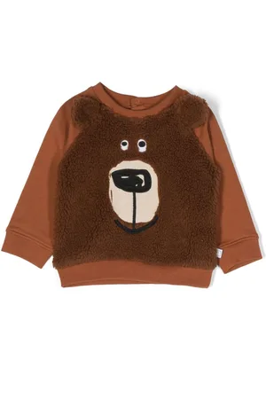 Stella McCartney Bear-print fleece sweatshirt