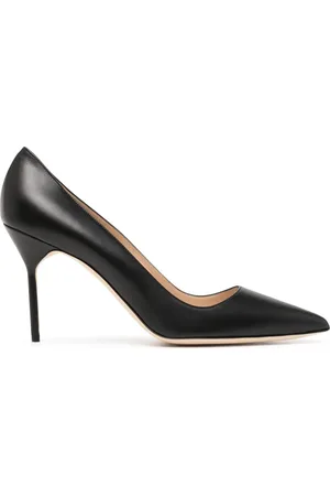 Manolo Blahnik BB 105mm leather pumps