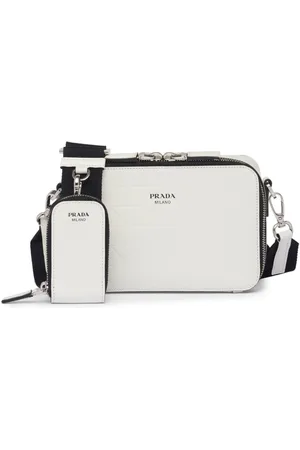 Prada, Bags, Prada Brique Ew Crossbody Bag Tessuto Small Black