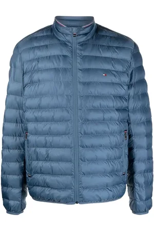 Tommy Hilfiger Classic Puffer Jacket - Macy's  Jackets, Mens puffer jacket,  Blue puffer jacket