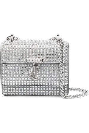 Jimmy Choo Avenue crystal-embellished mini bag